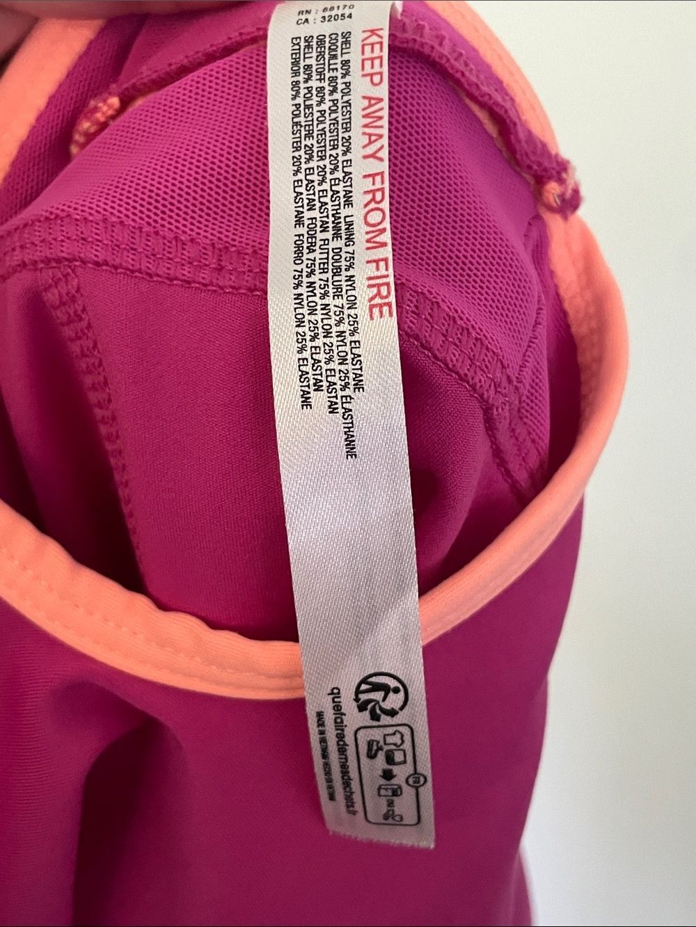 Free People One More Serve Cutout Athletic Dress Dragonfruit Color Combo Medium - Picture 10 of 11